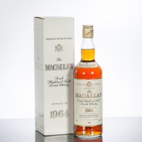 Lot 1146 - THE MACALLAN 1964 Single Highland malt whisky....