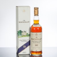 Lot 1149 - THE MACALLAN 1967 18 YEAR OLD Single Highland...