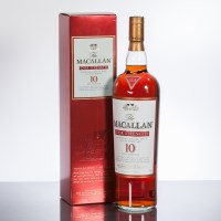 Lot 1154 - THE MACALLAN CASK STRENGTH 10 YEAR OLD Single...