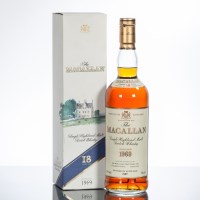 Lot 1251 - THE MACALLAN 1969 18 YEAR OLD Single Highland...