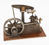 Lot 725 - 7-INCH LIVE STEAM BEAM ENGINE with single...