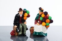 Lot 465 - TWO ROYAL DOULTON BALLOON FIGURES 'The Balloon...