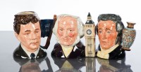 Lot 492 - THREE ROYAL DOULTON COLLECTOR'S CLUB CHARACTER...