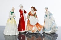 Lot 520 - FOUR ROYAL DOULTON COLLECTOR'S CLUB FIGURES...