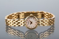 Lot 1567 - LADY'S RAYMOND WEIL WRIST WATCH the round...