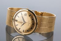 Lot 1571 - GENTLEMAN'S EIGHTEEN CARAT GOLD OMEGA...