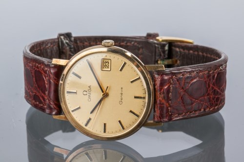 Lot 1575 - GENTLEMAN'S OMEGA GENEVE WRIST WATCH c.1960s,...