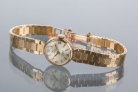 Lot 1584 - LADY'S LANCO WRIST WATCH the round dial with...