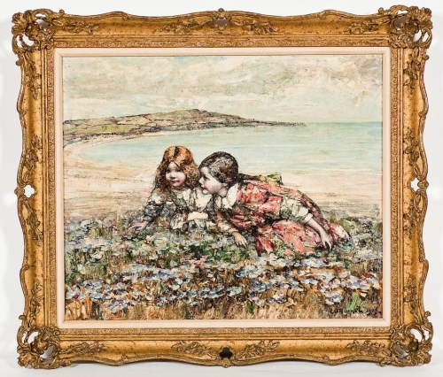 Lot 62 - EDWARD ATKINSON HORNEL (SCOTTISH 1864 - 1933),...