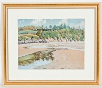 Lot 77 - DONALD WATSON (SCOTTISH b.1918), SEA BIRDS ON...