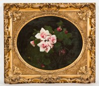 Lot 82 - JAMES STUART PARK (SCOTTISH 1862 - 1933), PINK...