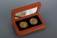 Lot 1504 - NOBLE LEGENDS LIMITED EDITION TWO COIN SET...