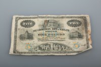Lot 1516 - COMMERCIAL BANK OF SCOTLAND FIVE POUND NOTE...