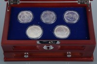 Lot 1521 - THE COMPLETE UNCIRCULATED MORGAN SILVER DOLLAR...