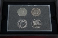 Lot 1528 - THREE VARIOUS WESTMINSTER SILVER PROOF COIN...
