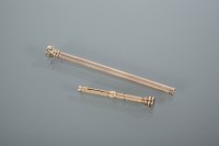 Lot 306 - TWO BUTLER & CO. OF LONDON MATCHING GOLD...