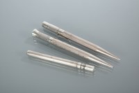 Lot 316 - TWO SILVER MECHANICAL PENCILS BY S. MORDAN &...