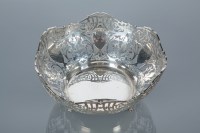 Lot 363 - SILVER FRUIT BOWL maker James Dixon & Sons Ltd....