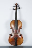 Lot 785 - EARLY 20TH CENTURY VIOLIN with paper label,...