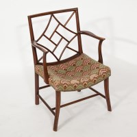 Lot 792 - VICTORIAN MAHOGANY 'COCKPEN' CHAIR 87cm high