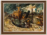 Lot 2151 - * JAMES WATT RGI, POCHARD, TROON oil on canvas,...