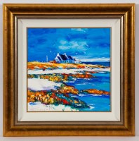 Lot 2165 - * JEAN FEENEY, SUMMER ON TYREE oil on canvas,...