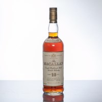Lot 1284 - THE MACALLAN 10 YEARS OLD Single Highland Malt...