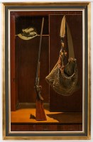 Lot 2206 - * JIM DUNBAR, LA NATURE MORTE oil on canvas,...