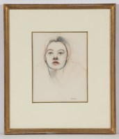 Lot 2212 - * ALEXANDRA (SANDIE) GARDNER, HEAD OF A YOUNG...