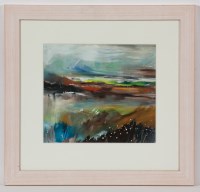 Lot 2231 - * ROSANNE BARR, LOCH LANDS oil on artist paper,...