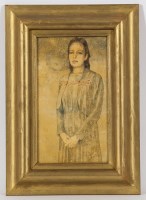 Lot 2300 - * MARION MCINTOSH, BET oil and pencil on board,...