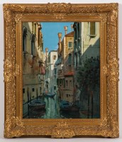 Lot 2303 - * RAIMONDO ROBERTI, VENEZIA IGNORATA oil on...