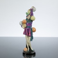 Lot 533 - ROYAL DOULTON FIGURE OF 'FOLLY' HN1335, green...