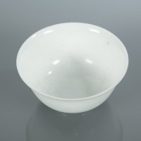 Lot 554 - CHINESE TEA BOWL in white with dragons among...