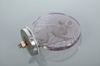 Lot 557 - RENE LALIQUE ST CHRISTOPHER CAR MASCOT in...