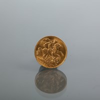 Lot 1756 - GOLD EDWARD VII FULL SOVEREIGN DATED 1910