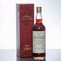 Lot 1318 - GLENFIDDICH 1964 Single Speyside Malt Whisky...