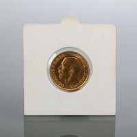 Lot 1777 - GOLD GEORGE V FULL SOVEREIGN DATED 1914