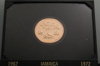 Lot 1782 - TWENTY DOLLAR JAMAICA INDEPENDENCE GOLD PROOF...