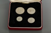 Lot 1821 - ELIZABETH II MAUNDY FOUR COIN SET DATED 1983