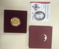 Lot 1826 - WOLFGANG AMADEUS MOZART GOLD PROOF 50 EURO...