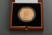 Lot 1845 - THE 1981 PROOF GOLD FIVE POUNDS COIN in a...