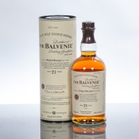 Lot 1054 - THE BALVENIE 21 YEAR OLD PORT WOOD Single...