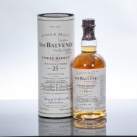 Lot 1056 - THE BALVENIE SINGLE BARREL 25 YEAR OLD Single...