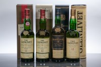 Lot 1090 - GLENLIVET 18 YEAR OLD Single Speyside malt...
