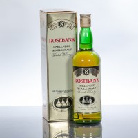 Lot 1093 - ROSEBANK 8 YEAR OLD Unblended Single Lowland...