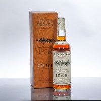 Lot 1105 - GLEN MORAY - GLENLIVET 1966 Single Highland...