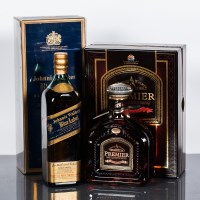 Lot 1135 - JOHNNIE WALKER BLUE LABEL Blended Scotch...