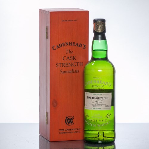 Lot 1341 - TAMDHU-GLENLIVET CADENHEAD'S AGED 29 YEARS...