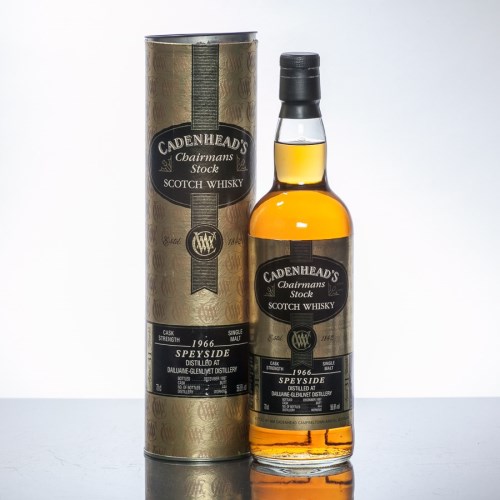 Lot 1352 - DAILUAINE-GLENLIVET 1966 CADENHEAD'S AGED 31...